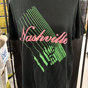 Vintage Black Men's Nashville T-Shirt